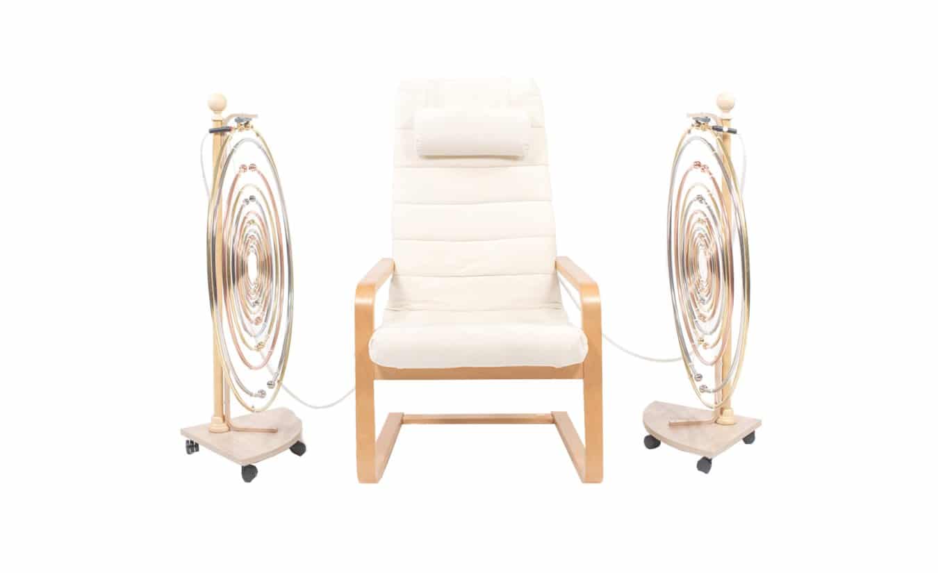 Resonance Frequency therapy treatment with the MWO & Violet Ray how